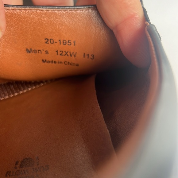 Johnston & Murphy 20-1951 Men's Runoff Slip-on Loafer Size 12 XW Wide Black - Picture 7 of 8